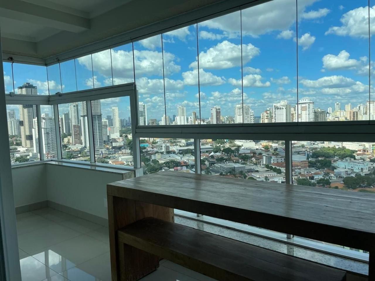 Moderno Flat Com Vista Para O Parque Vaca Brava Goiânia Eksteriør billede