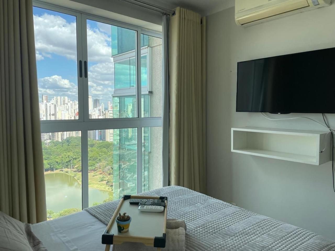 Moderno Flat Com Vista Para O Parque Vaca Brava Goiânia Eksteriør billede