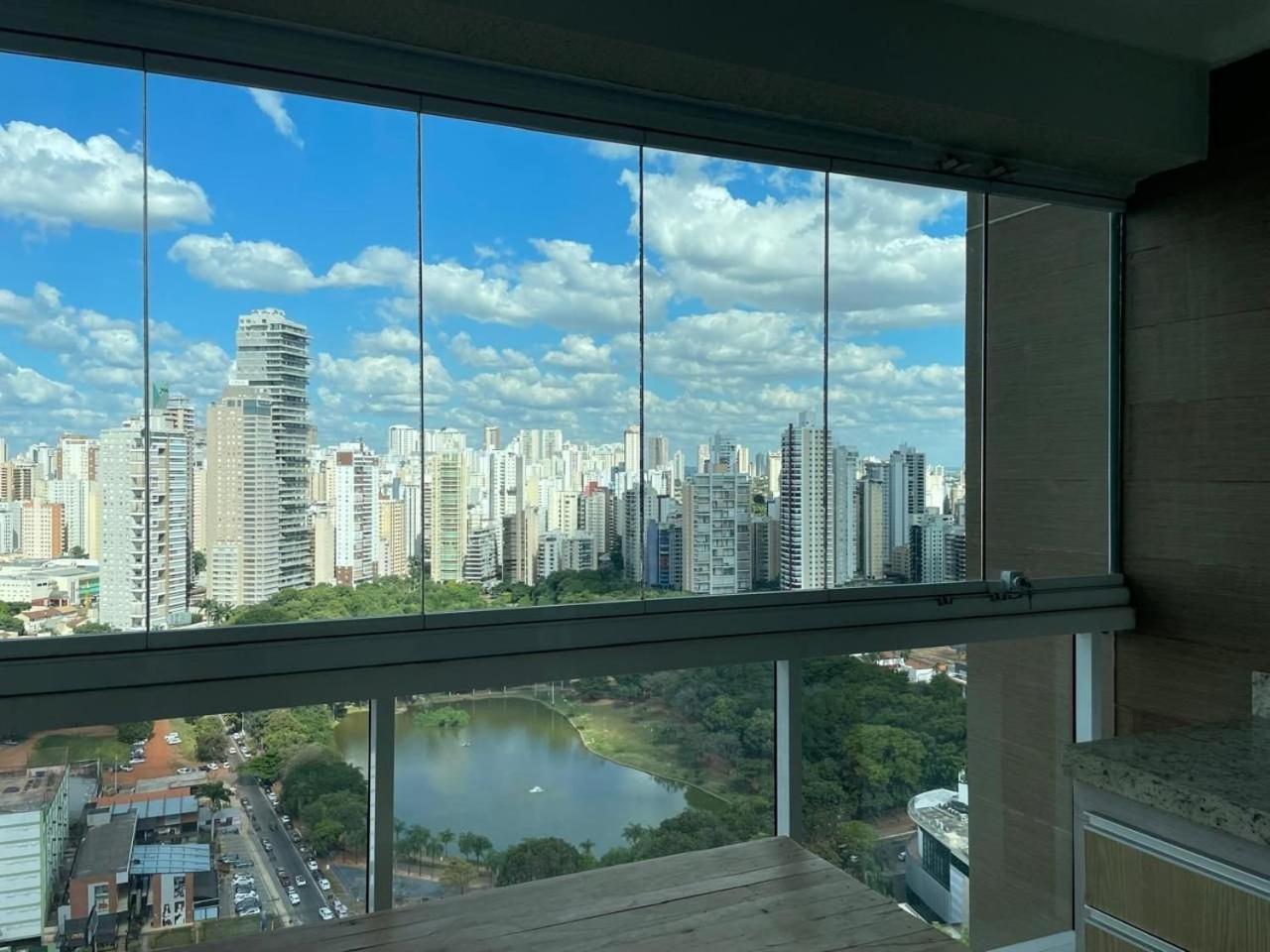 Moderno Flat Com Vista Para O Parque Vaca Brava Goiânia Eksteriør billede