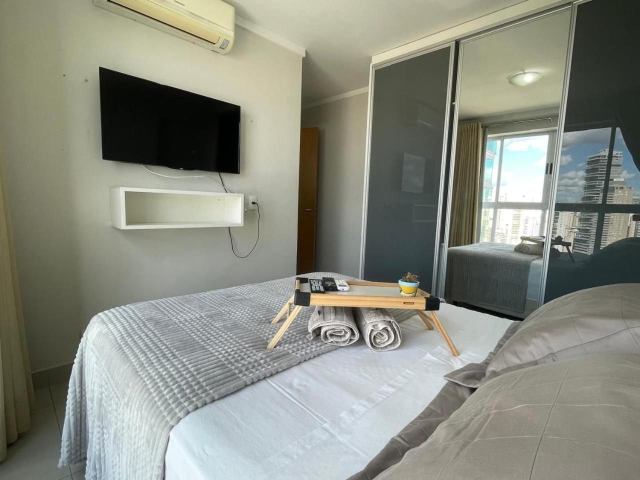 Moderno Flat Com Vista Para O Parque Vaca Brava Goiânia Eksteriør billede