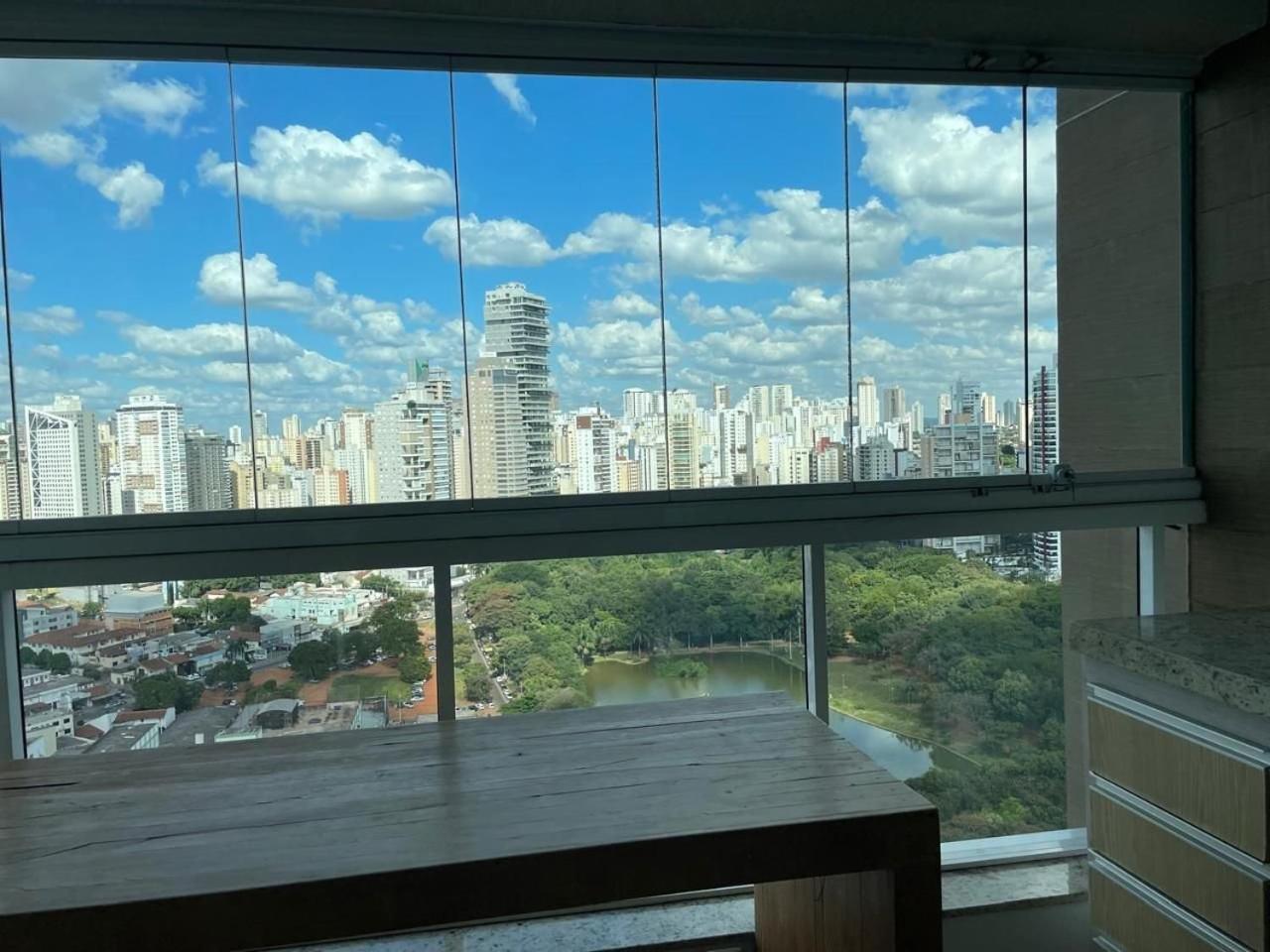 Moderno Flat Com Vista Para O Parque Vaca Brava Goiânia Eksteriør billede
